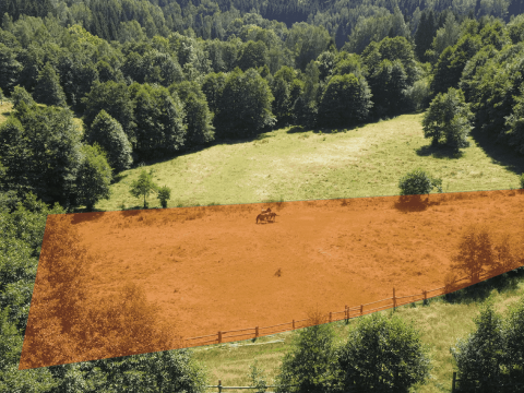 Prodej pozemku 3 118 m² - Kocioł