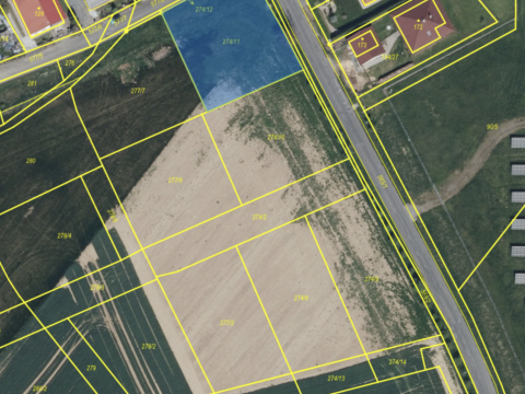 Prodej stavebního pozemku 1211 m² - Morašice