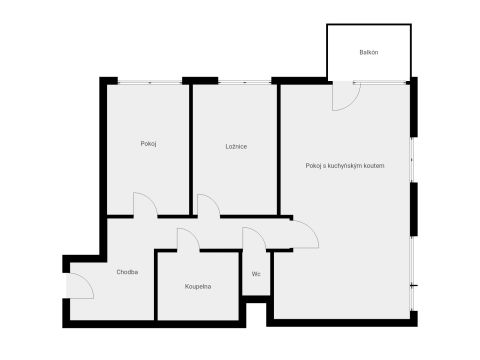 Prodej bytu 3+kk 74 m² - Žďár nad Sázavou